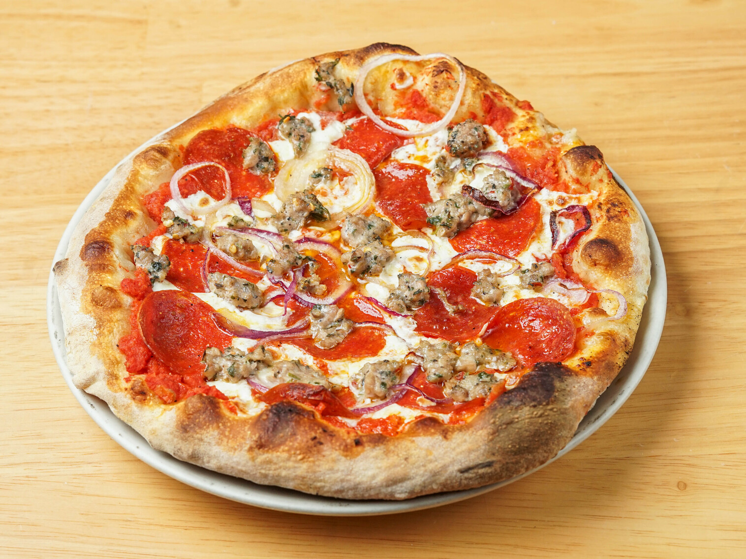 Order 12" Macellaio food online from Pizzeria Paradiso store, Washington on bringmethat.com