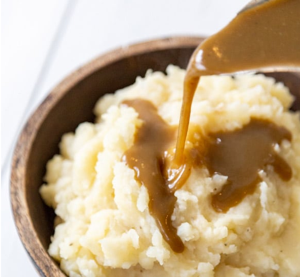 Order Mashed Potatoes w/Gravy food online from Chuck E. Cheese store, Jackson on bringmethat.com