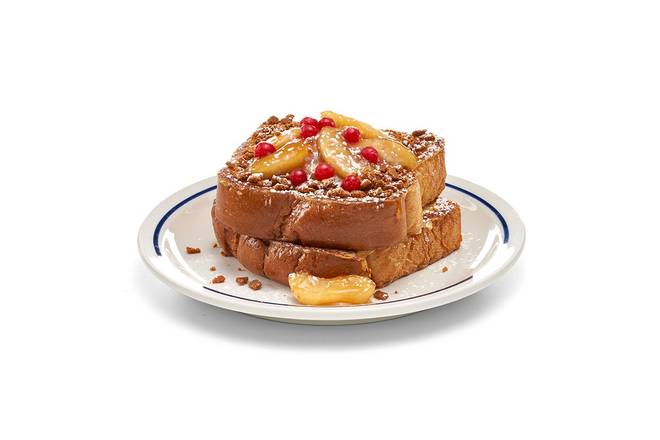 Order Thick ‘N Fluffy Gingersnap Apple French Toast food online from Ihop store, Colorado Springs on bringmethat.com