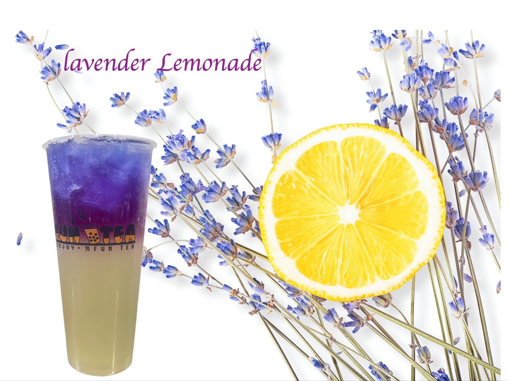 Order lavender lemonade food online from Funtea store, Louisville on bringmethat.com