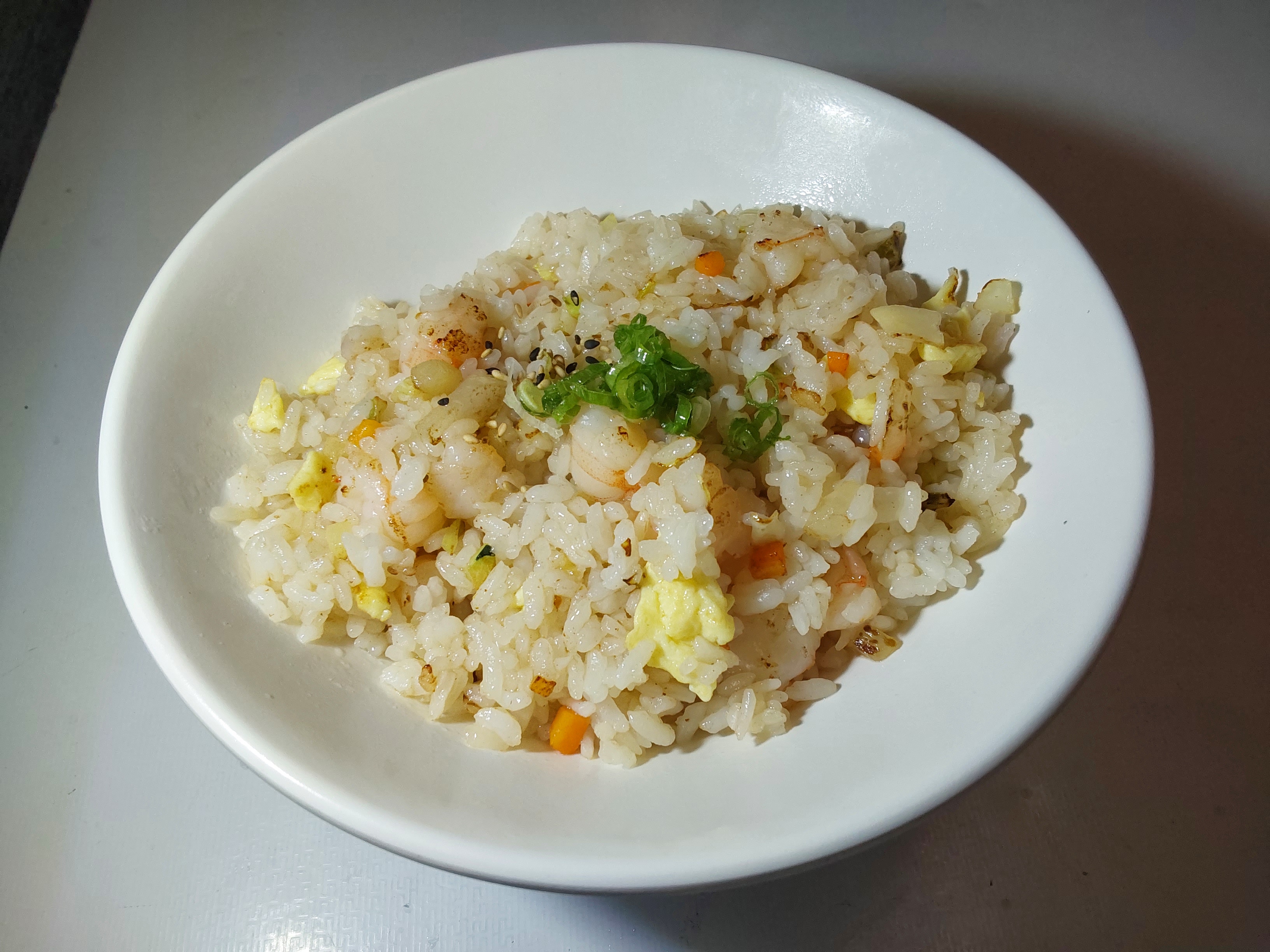 Order Shrimp Fried rice (sm) food online from Sushi Yukiya store, Oceanside on bringmethat.com