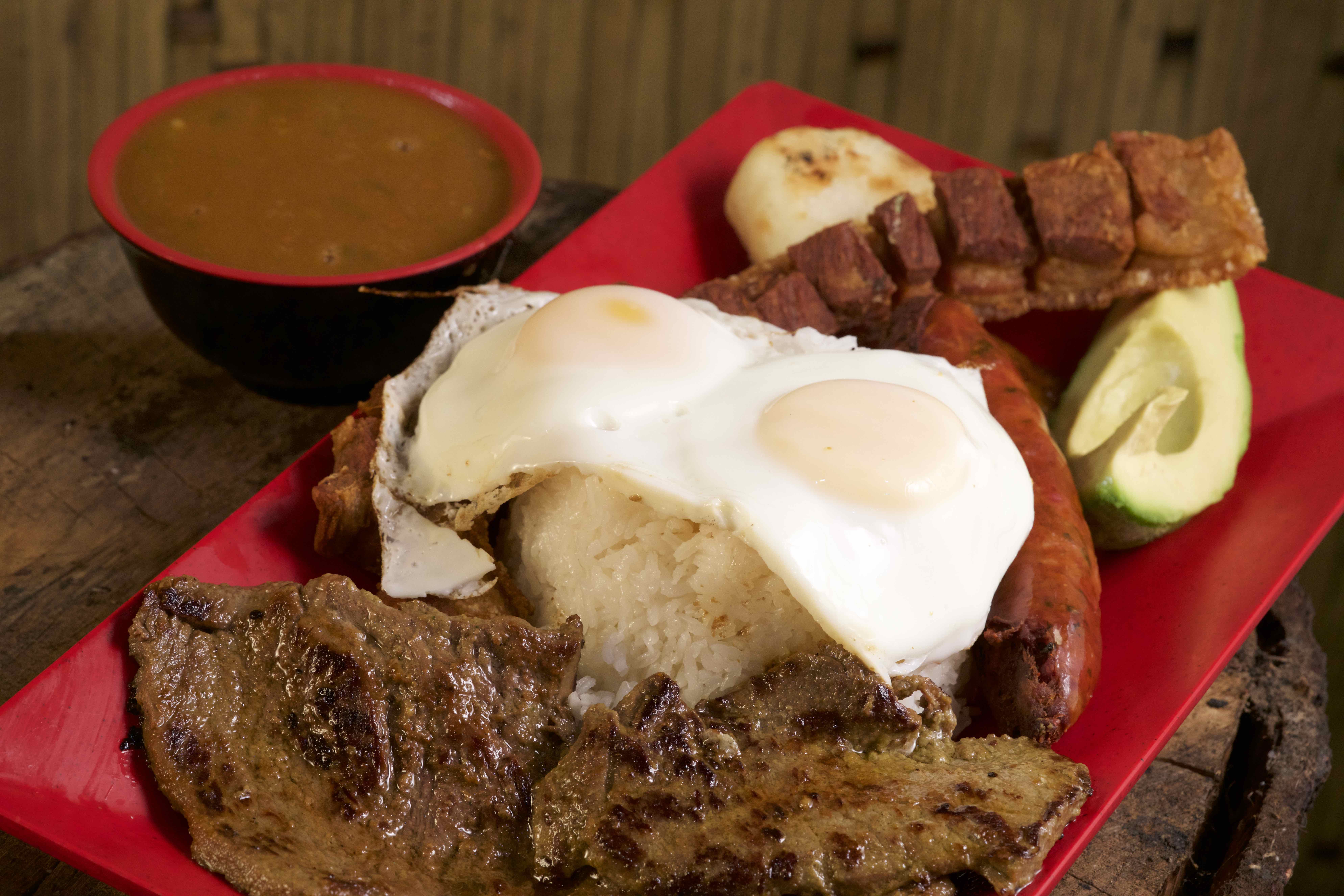 Order Bandeja Paisa food online from El Rancho Colombiano Restaurant store, Union City on bringmethat.com