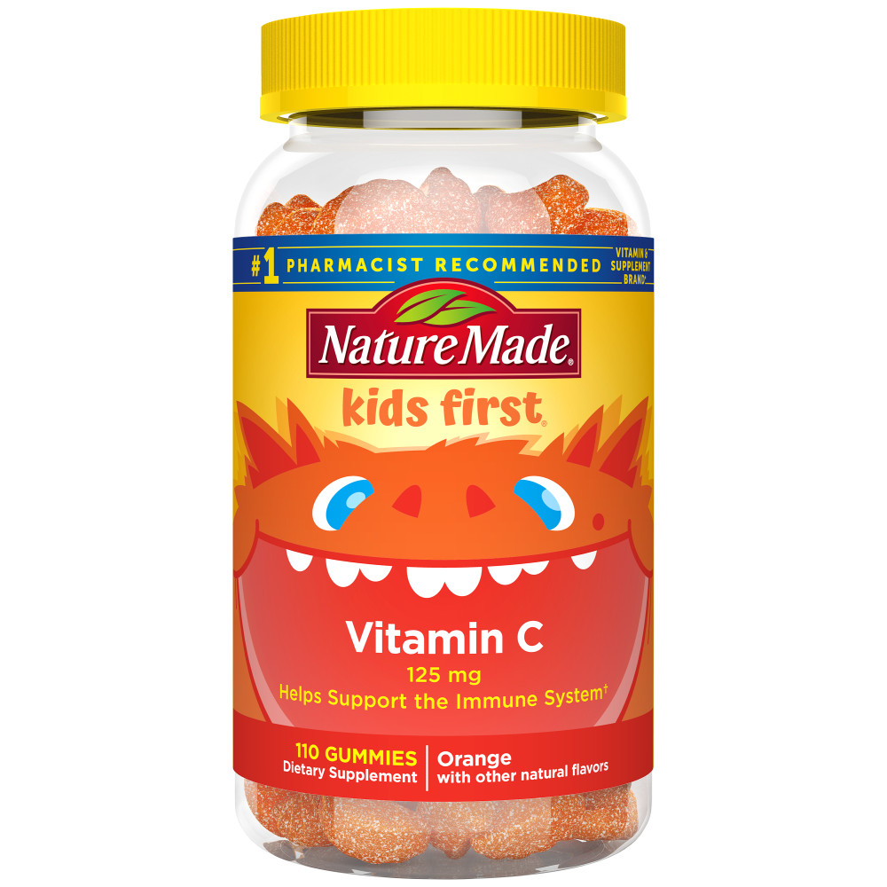Order Nature Made Kids First Vitamin C Gummies - 125mg, 110 ct food online from Rite Aid store, Chino Hills on bringmethat.com