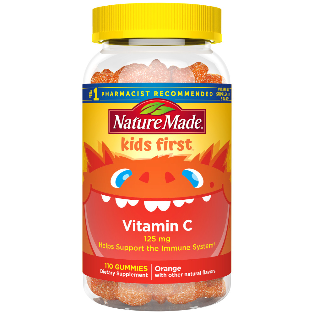 Order Nature Made Kids First Vitamin C Gummies - 125mg, 110 ct food online from Rite Aid store, Redwood City on bringmethat.com