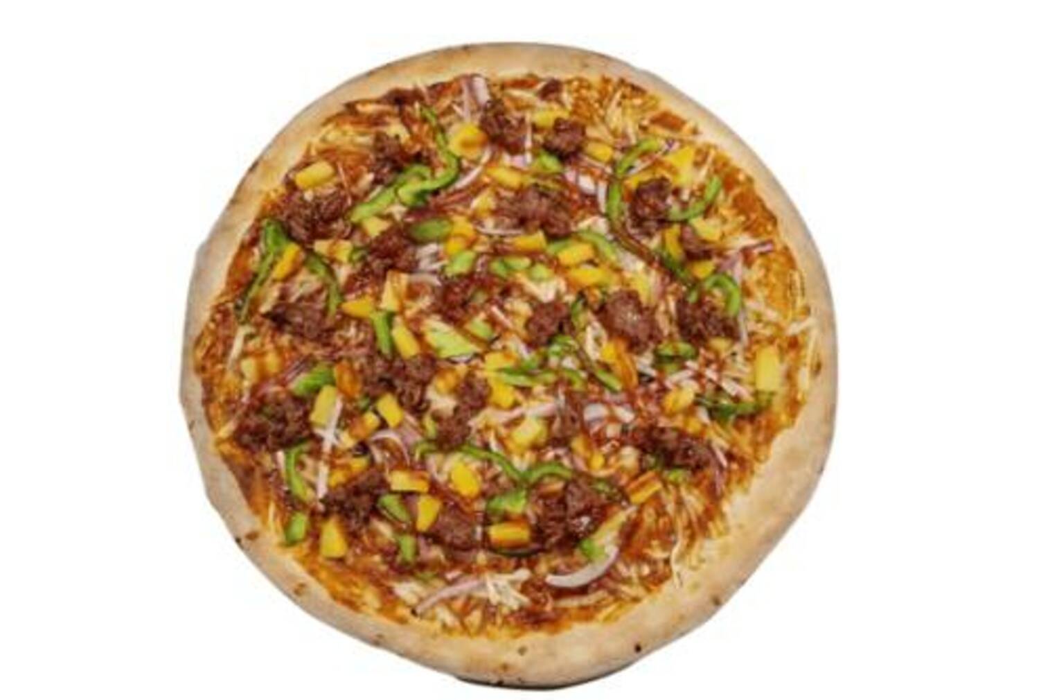 Order Beyond Beef Bumble Q (8" Personal) food online from Peace Love And Pizza store, Alpharetta on bringmethat.com