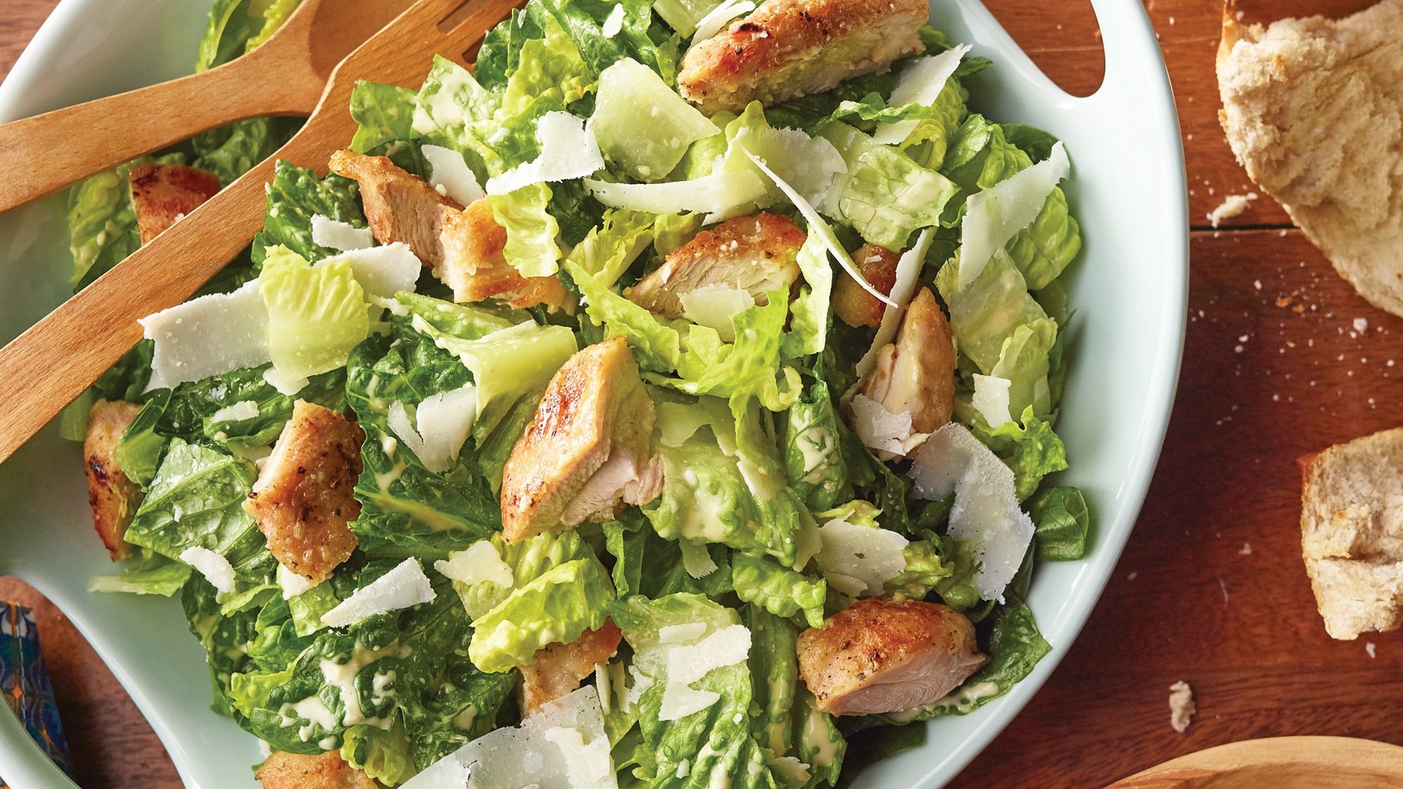 Order Chicken Caesar Salad food online from Buck Pizza store, Houston on bringmethat.com