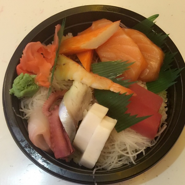 Order Chirashi food online from Aburi sushi bar store, Brooklyn on bringmethat.com