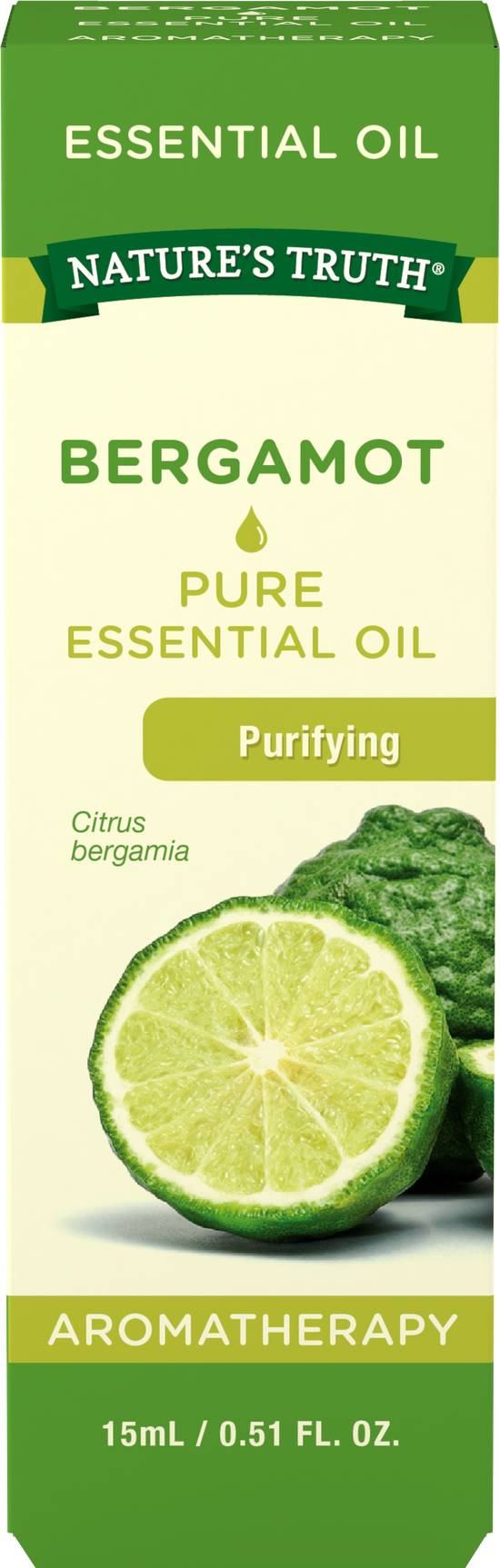 Order Nature's Truth Aromatherapy Essential Oil 100% Pure Bergamot (0.51 oz) food online from Rite Aid store, Palm Desert on bringmethat.com