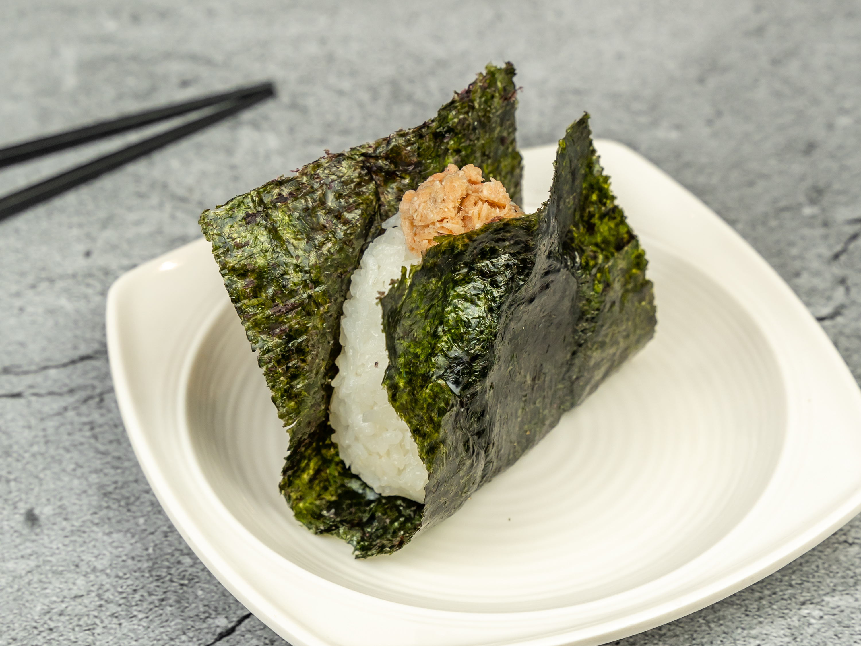 Order Salmon Omusubi food online from Common Sage store, San Francisco on bringmethat.com