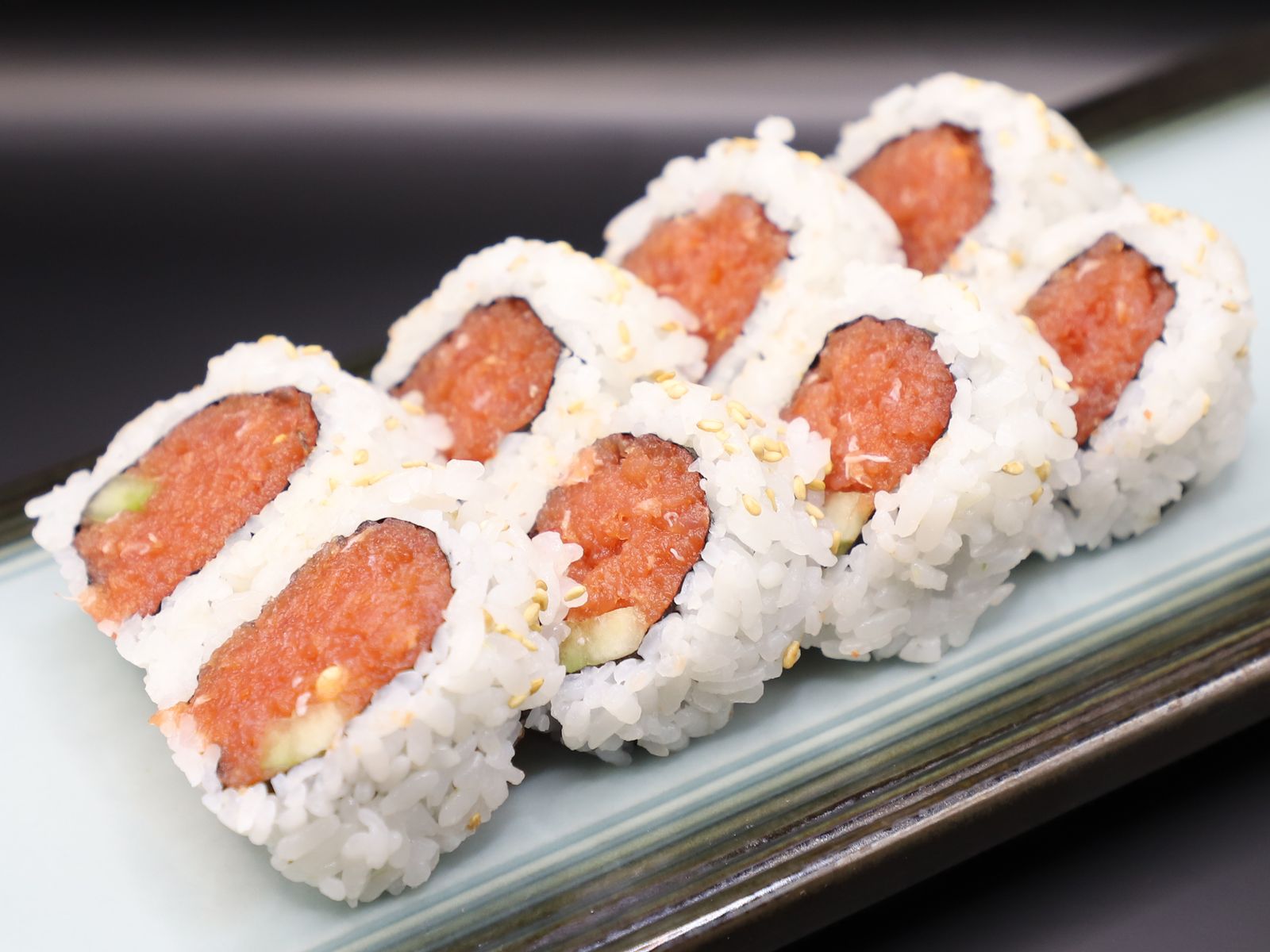 Order Spicy Tuna Roll food online from O Sushi store, Los Angeles on bringmethat.com