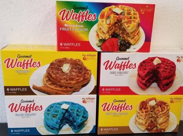 Order The Kobbler King Gourmet Waffles food online from Temple Beauty Supply store, South Gate on bringmethat.com