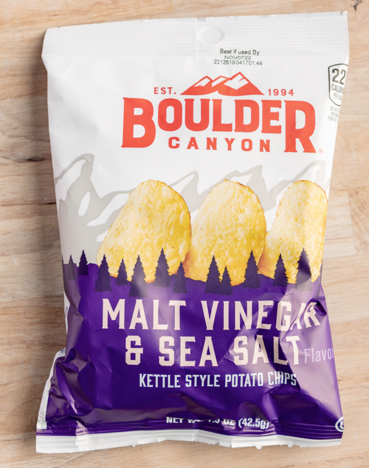 Order Boulder Canyon Salt & Vinegar food online from Head West Subs store, Springfield on bringmethat.com
