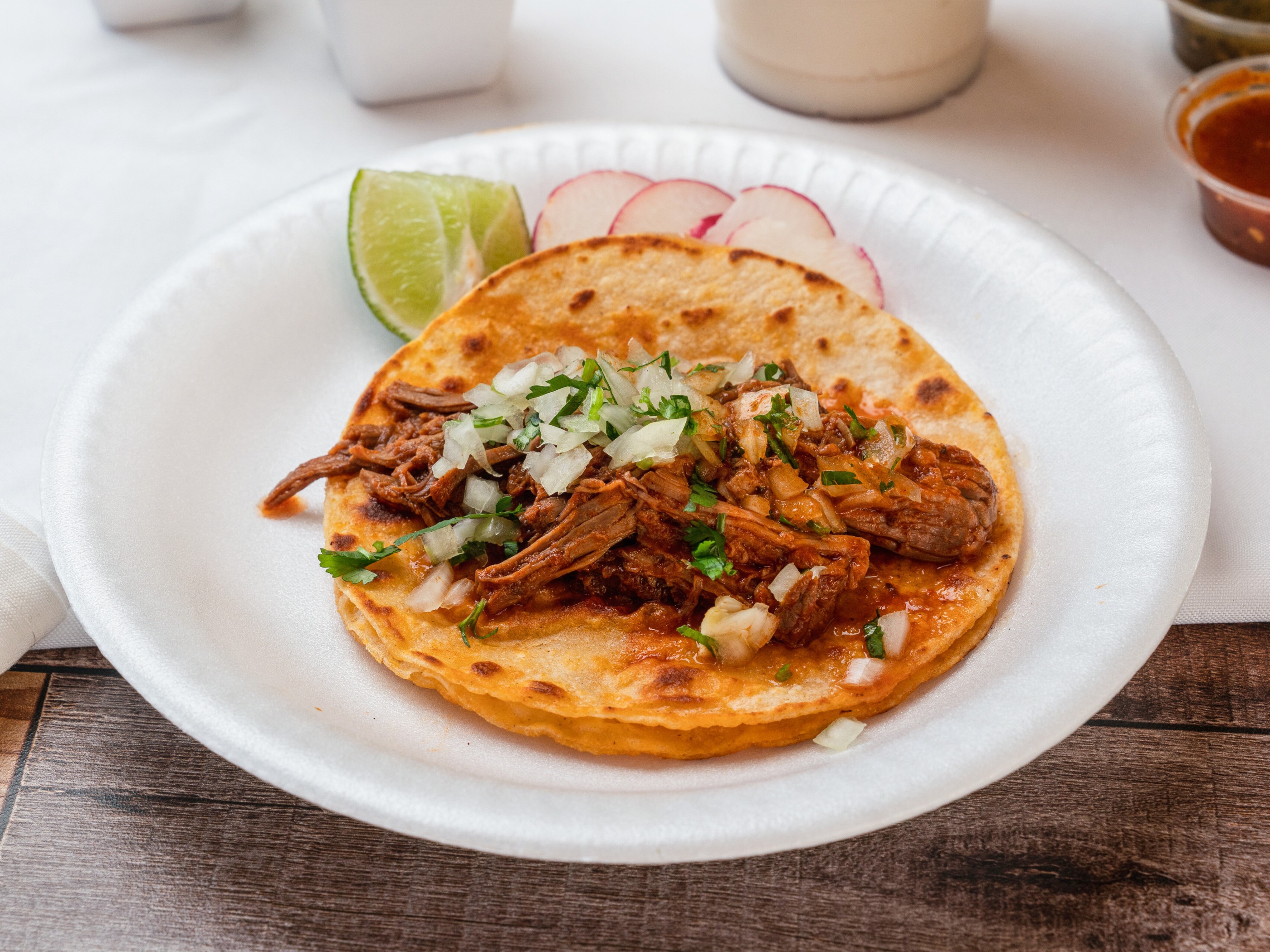 Order Birria Taco food online from Fuegos Bar And Grill store, Bakersfield on bringmethat.com