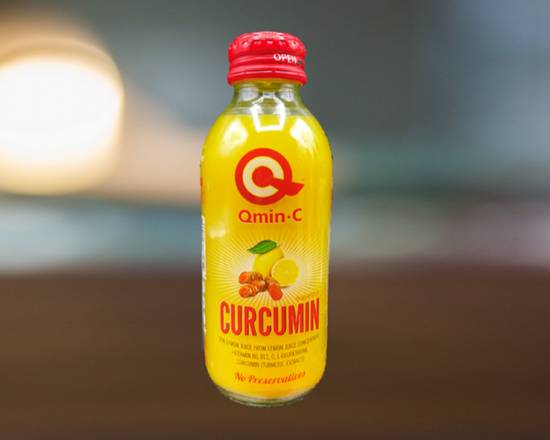 Order Qmin C - Curcumin Lemon Juice 5.1 oz food online from Thai Curry store, Arlington on bringmethat.com