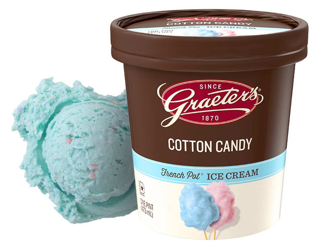 Order Cotton Candy Pint food online from Graeters store, Cincinnati on bringmethat.com