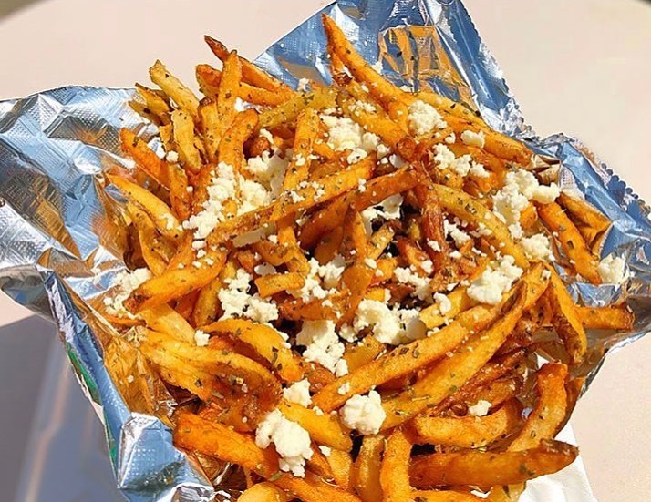 Order Greek Fries food online from Gussy's Place store, Durham on bringmethat.com