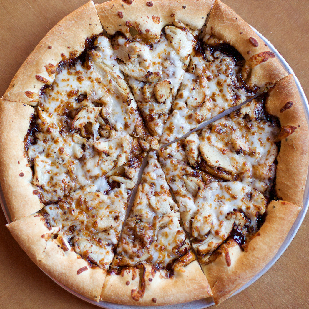 Order BBQ Chicken Pizza food online from DoubleDave's Pizzaworks store, Denton on bringmethat.com