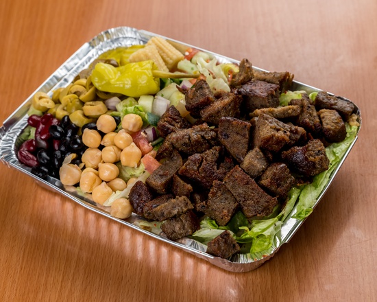 Order Lamb Salad food online from Zaiqa Halal Food store, Selden on bringmethat.com