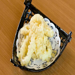 Order Calamari Tempura Appetizer (7 Pieces)  food online from Sushi Ya store, Pasadena on bringmethat.com