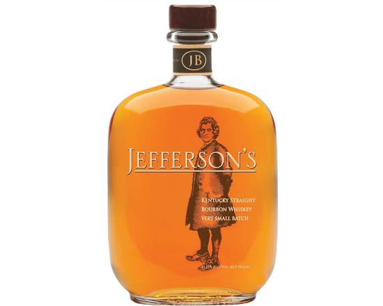 Order Jefferson's Small Batch, 750mL bourbon (41.15% ABV) food online from NEWBRIDGE WINES & SPIRITS CORP store, Levittown on bringmethat.com