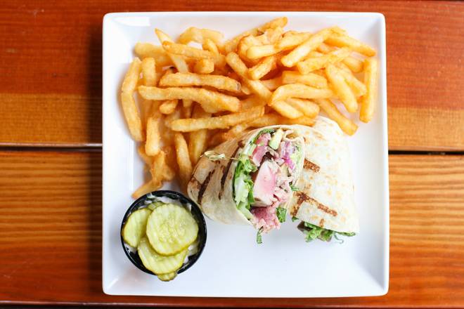 Order Grilled Ahi Tuna Wrap  food online from Tommy Tavern + Tap store, Princeton on bringmethat.com