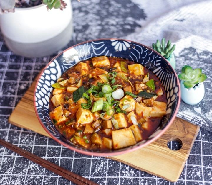 Order Mapo Tofu (v) food online from Shang Noodle store, Chicago on bringmethat.com