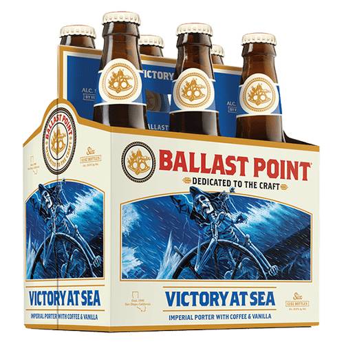 Order Ballast Point Victory at Sea Porter with Coffee and Vanilla - 12 oz Bottles/6 Pack food online from Bottle Shop & Spirits store, Los Alamitos on bringmethat.com