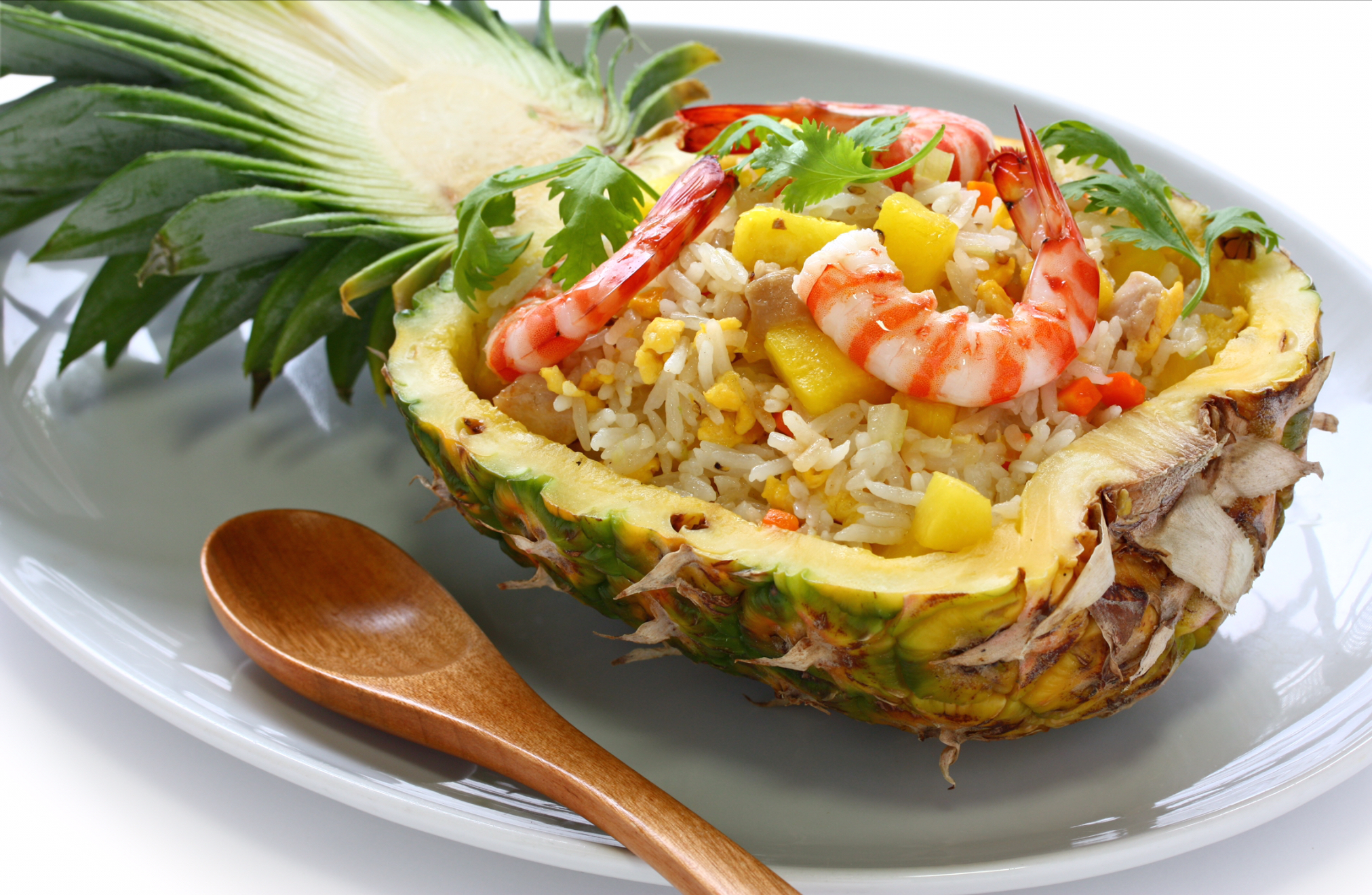 Order Pineapple Fried Rice food online from Thai Dishes store, Santa Clarita on bringmethat.com