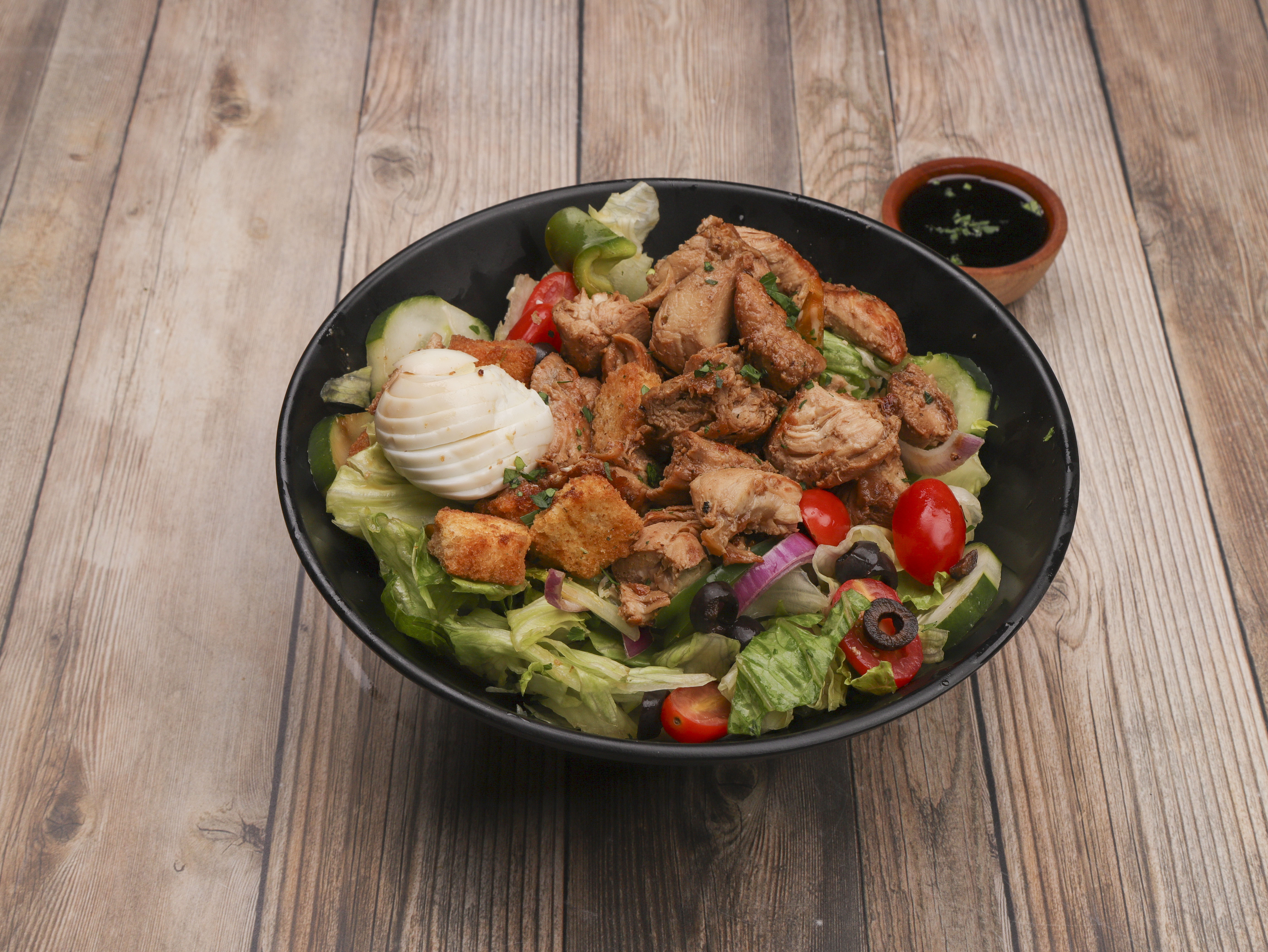 Order Teriyaki Grilled Chicken Salad food online from Italian Kitchen store, East Lansdowne on bringmethat.com