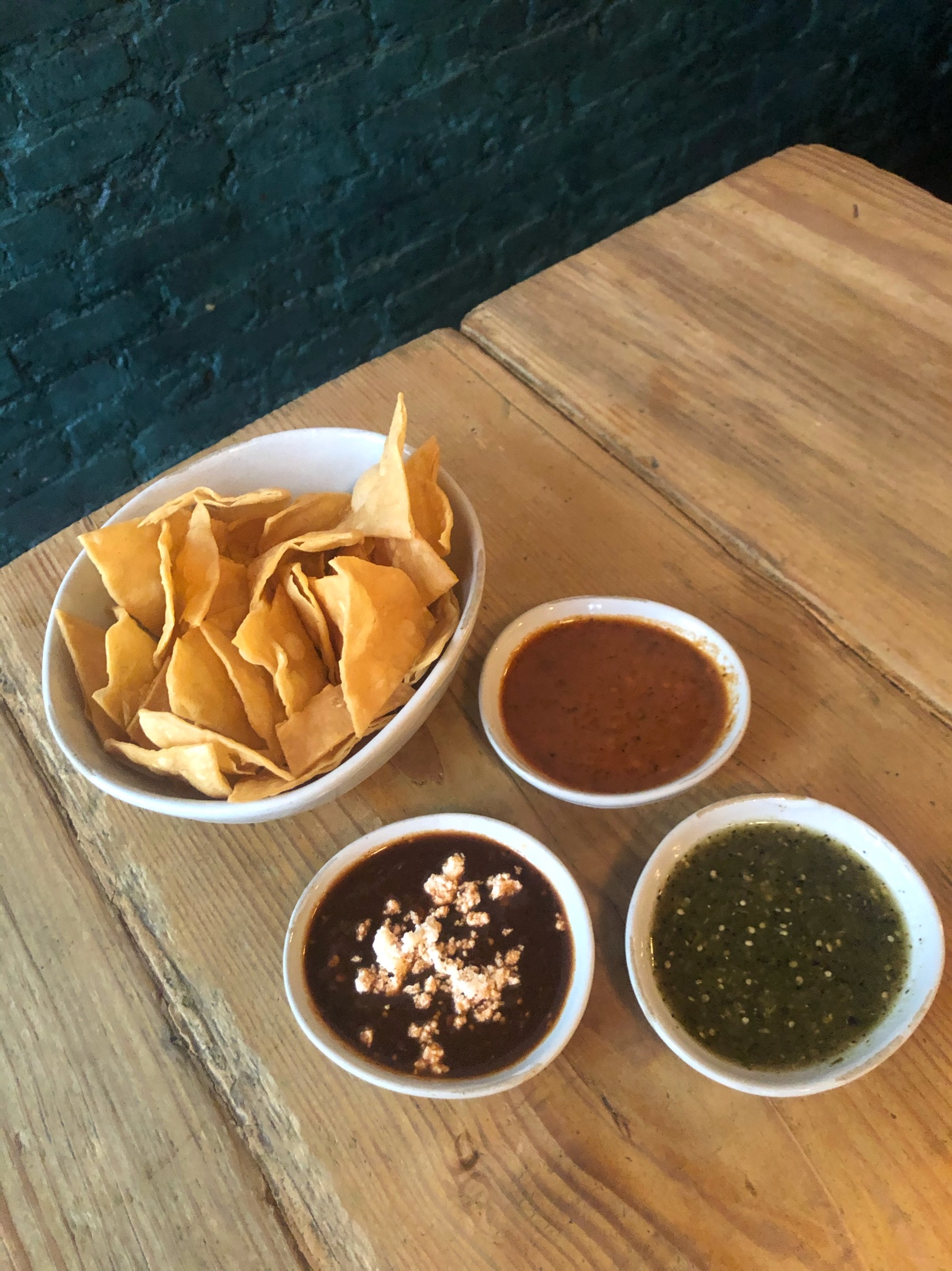 Order Chips and Salsa food online from Barrio Chino store, New York on bringmethat.com