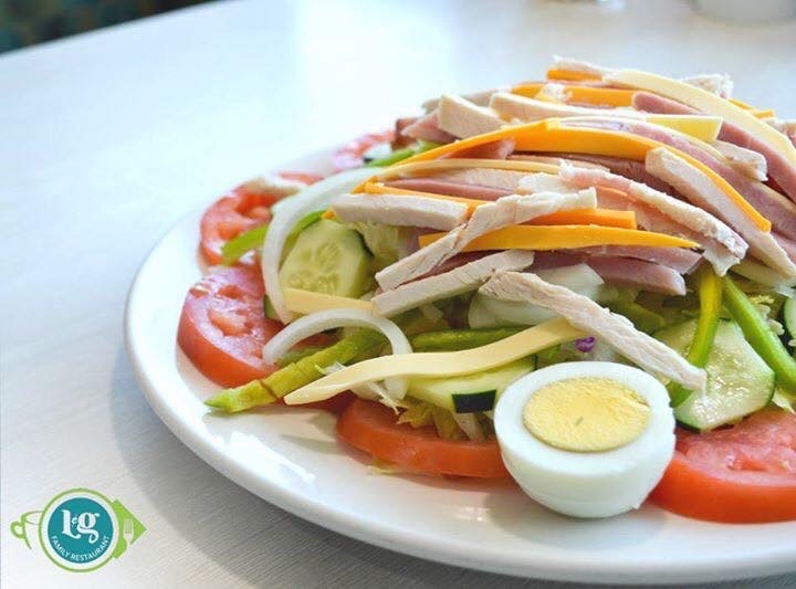 Order Julienne Salad food online from L And G Restaurant store, Chicago on bringmethat.com