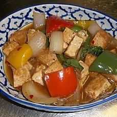 Order 84. Pad Prik Tofu food online from Thai House store, Columbus on bringmethat.com