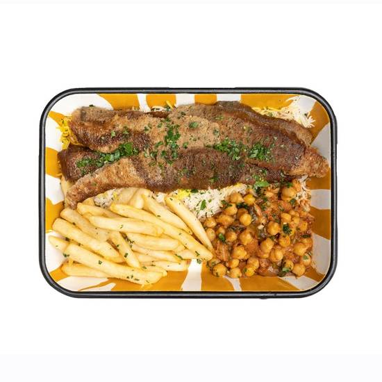 Order 6. Beef & Lamb Gyro Platter food online from Sheesh Grill store, Sully on bringmethat.com