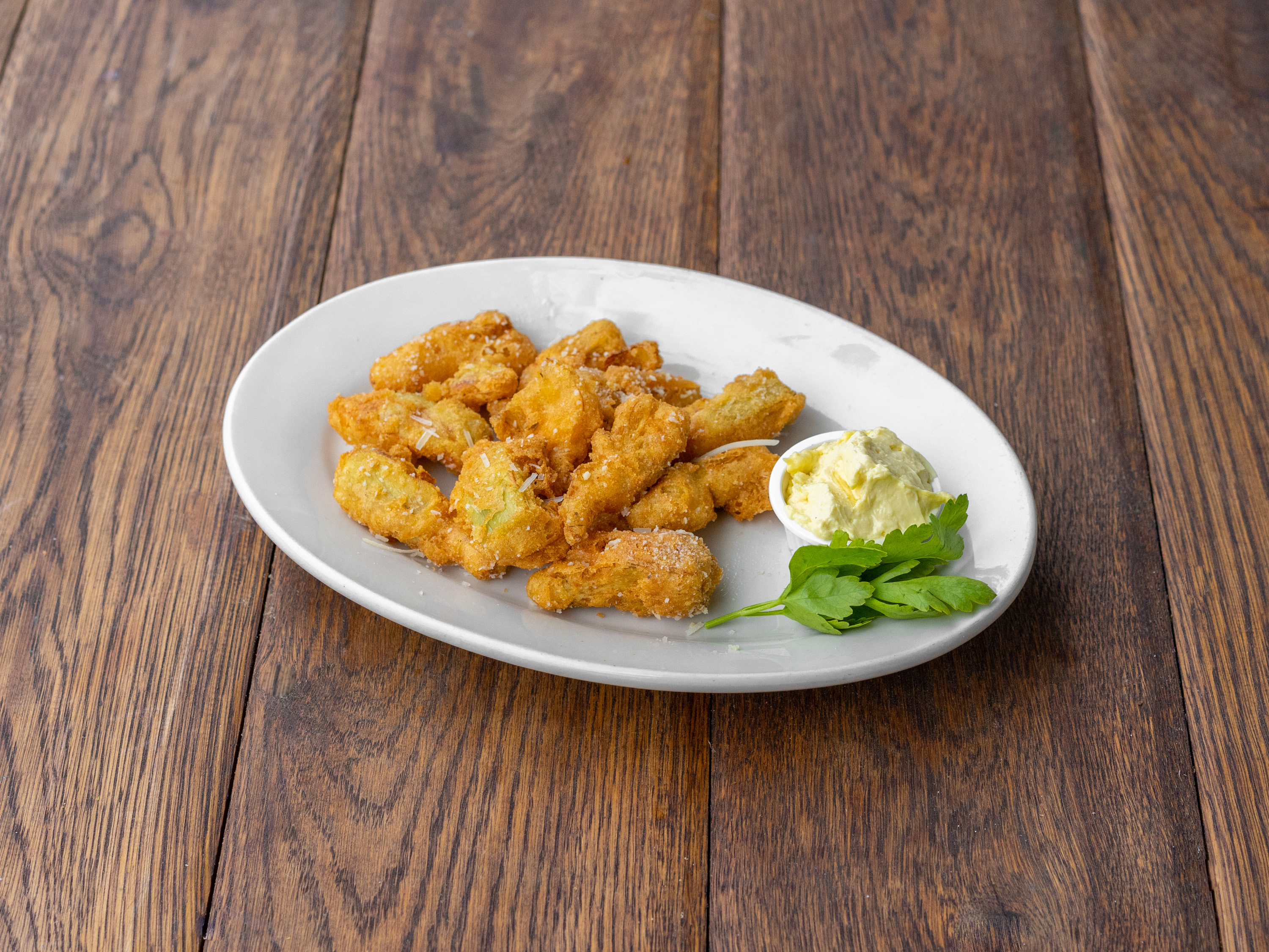 Order Fried Artichoke Hearts food online from Allegro Pizzeria store, Carmel-by-the-Sea on bringmethat.com