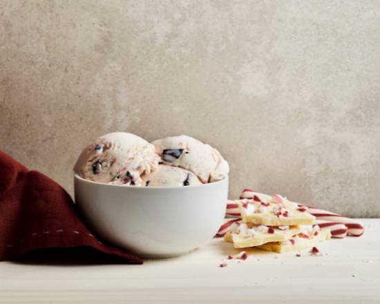 Order WHITE PEPPERMINT BARK GELATO food online from Your Pie store, Atlanta on bringmethat.com