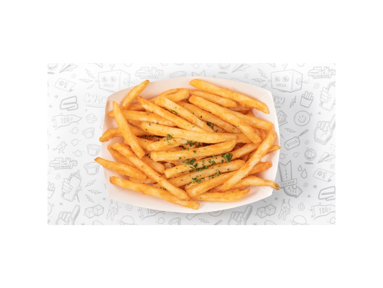 Order Side Classic Fries food online from Sticky Finger Joint store, Philadelphia on bringmethat.com