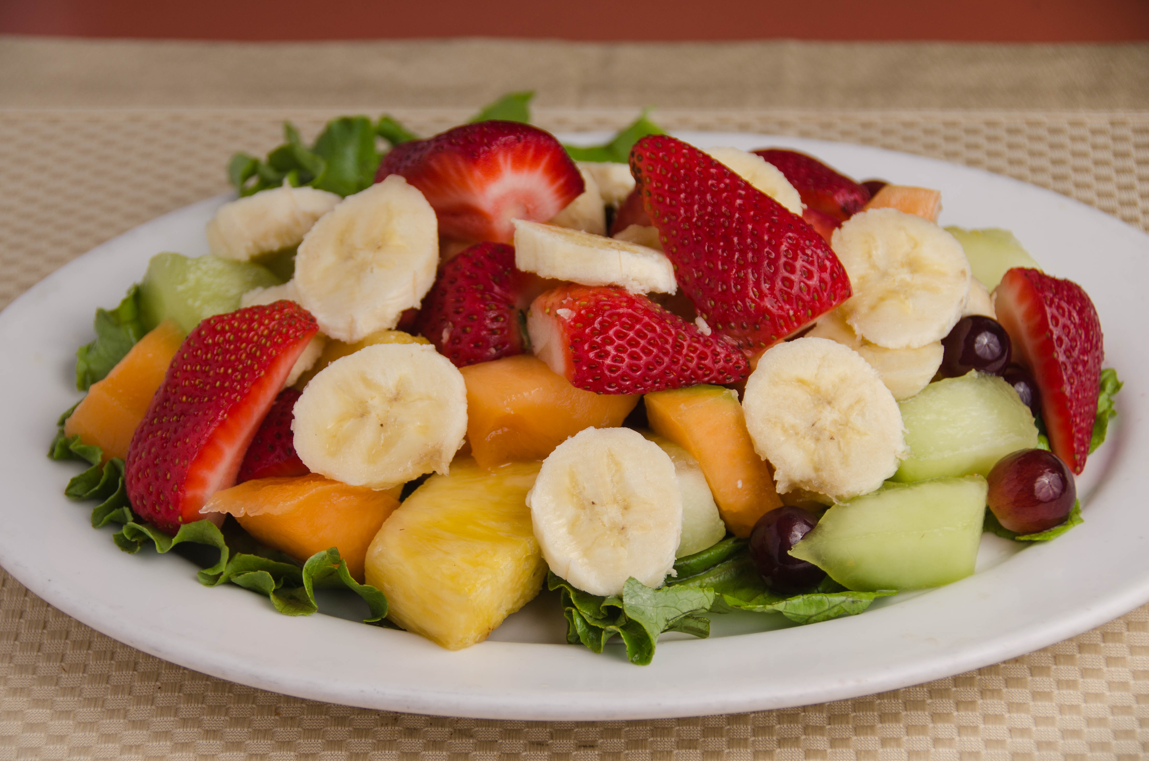 Order Fresh Fruit Plate food online from Lulu's Restaurant store, Van Nuys on bringmethat.com