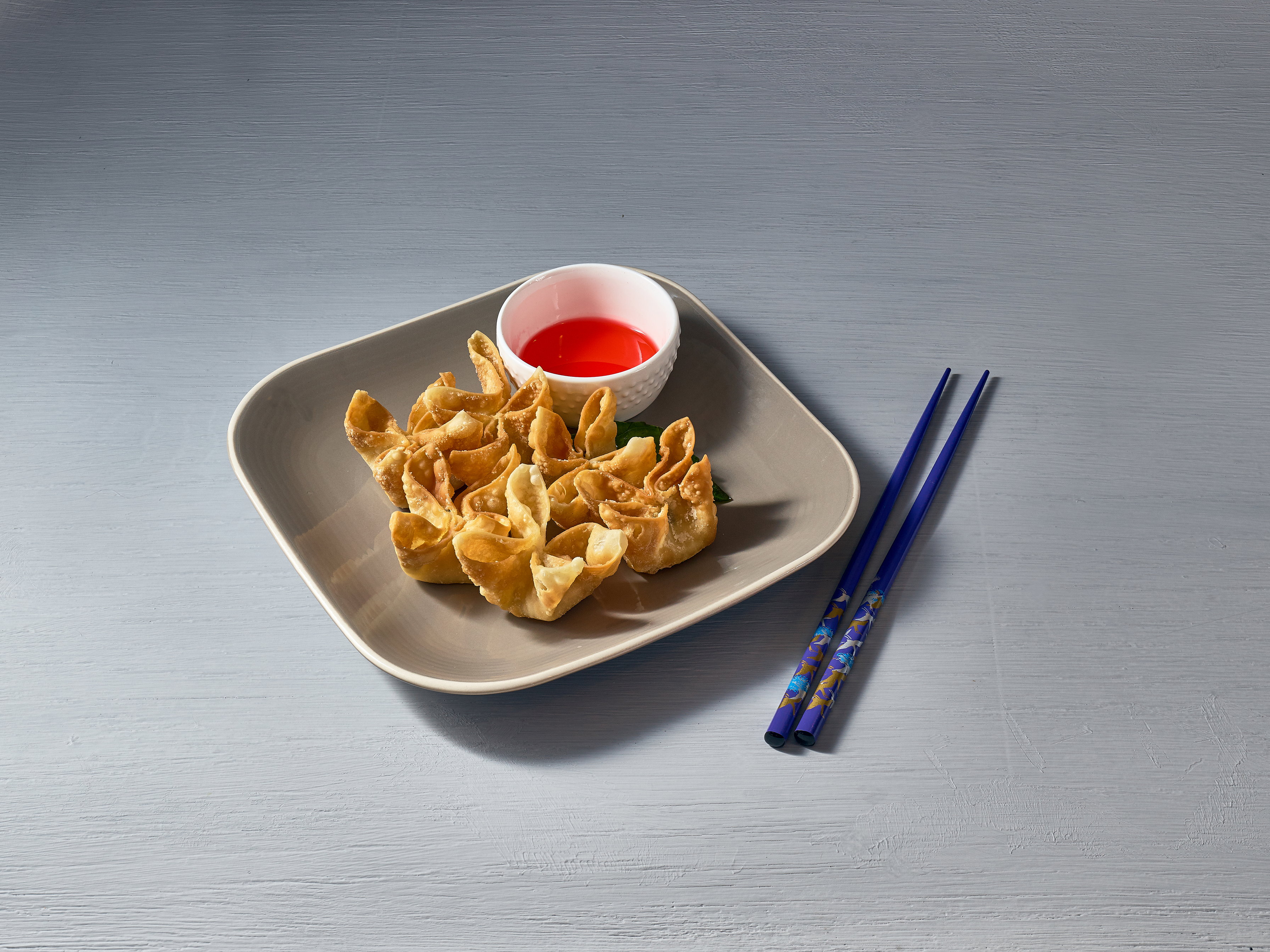 Order 6 Crab Cheese Wonton food online from Fusion City store, Denver on bringmethat.com