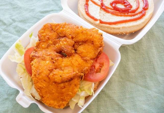 Order Chicken Sandwich food online from Ny Gyro & Grill store, Claymont on bringmethat.com