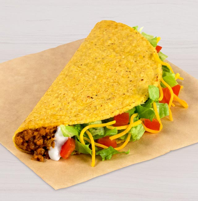 Order Crunchy Taco Supreme® food online from Taco Bell store, Glendale on bringmethat.com