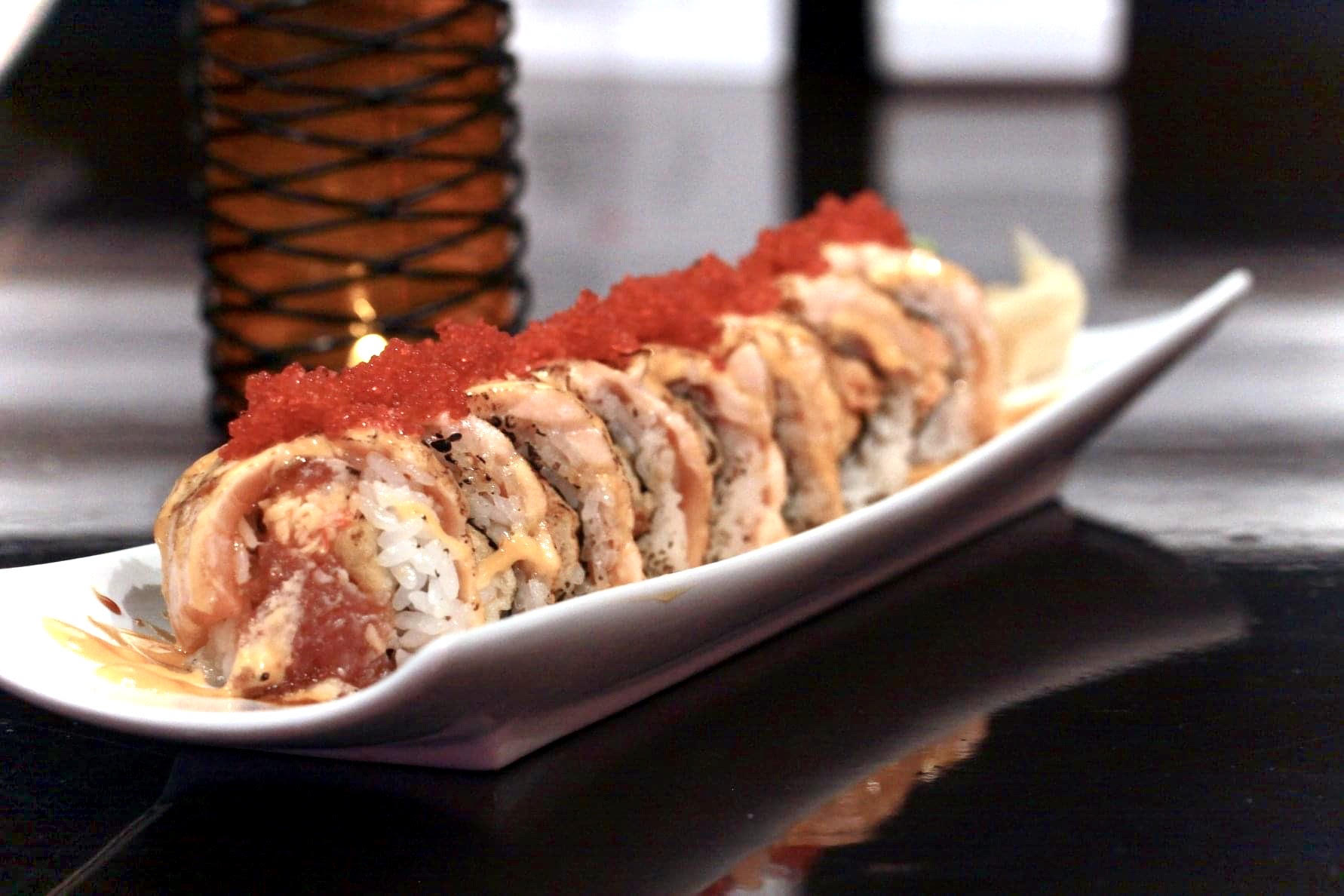 Order Miss Veedol Roll food online from Misawa Sushi Bar store, Louisville on bringmethat.com