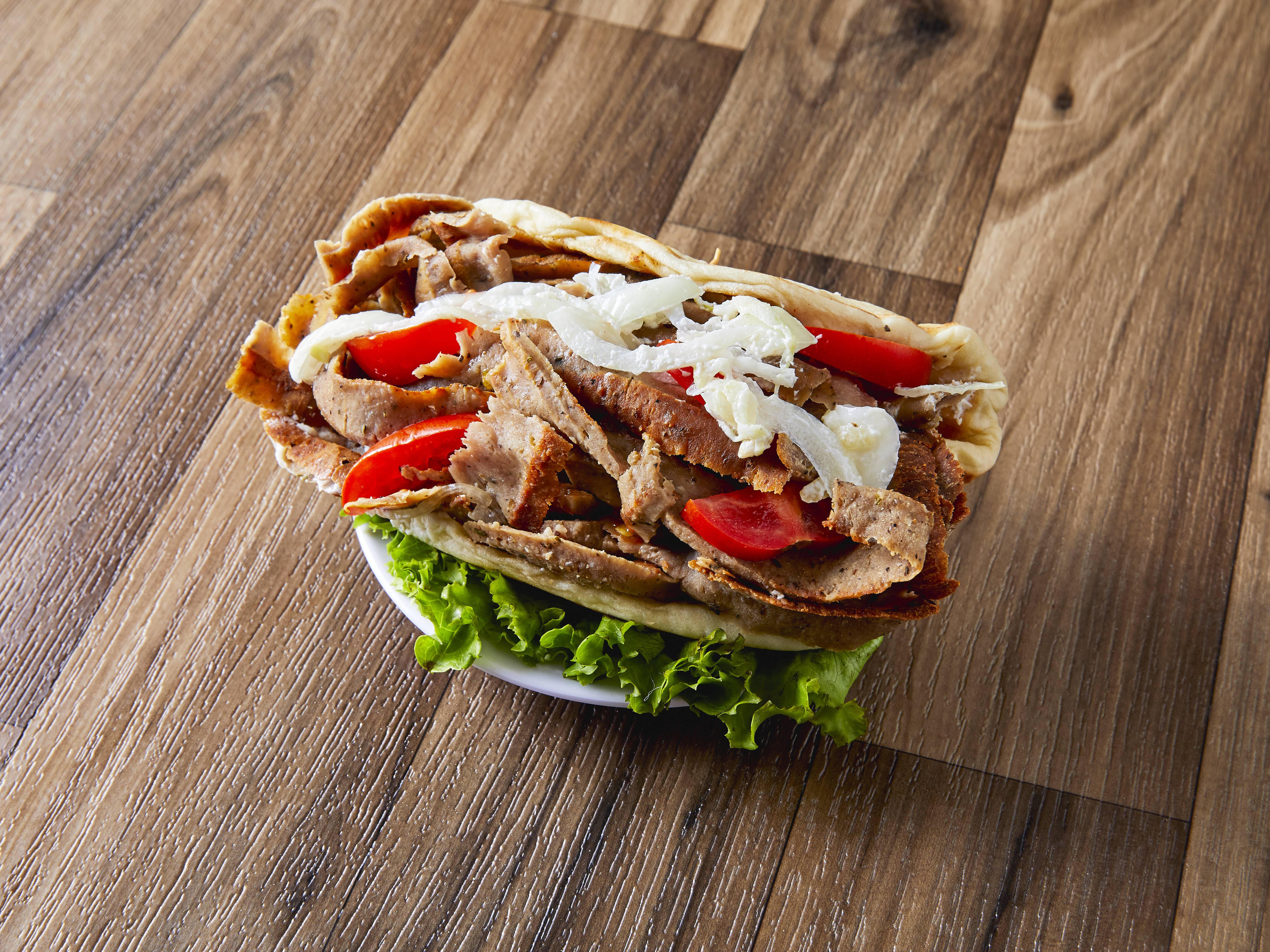 Order Gyros Sandwich food online from Munchies gyros & pizza store, Chicago on bringmethat.com