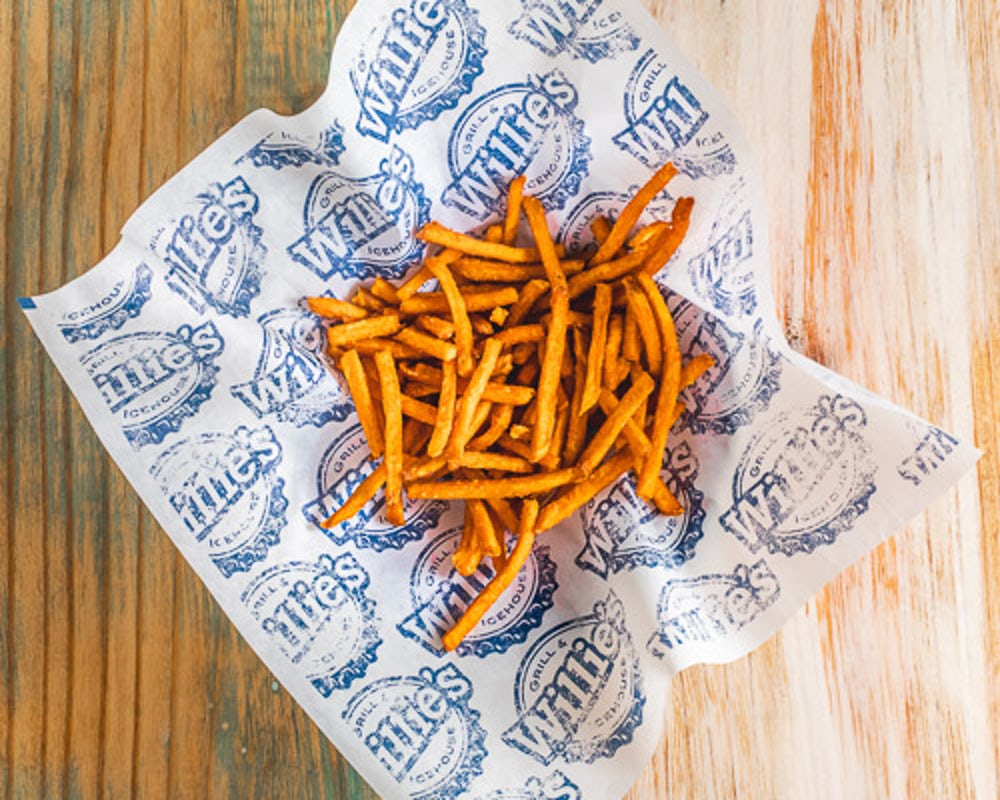 Order Sweet Potato Fries food online from Willie's Grill & Icehouse store, Jersey Village on bringmethat.com