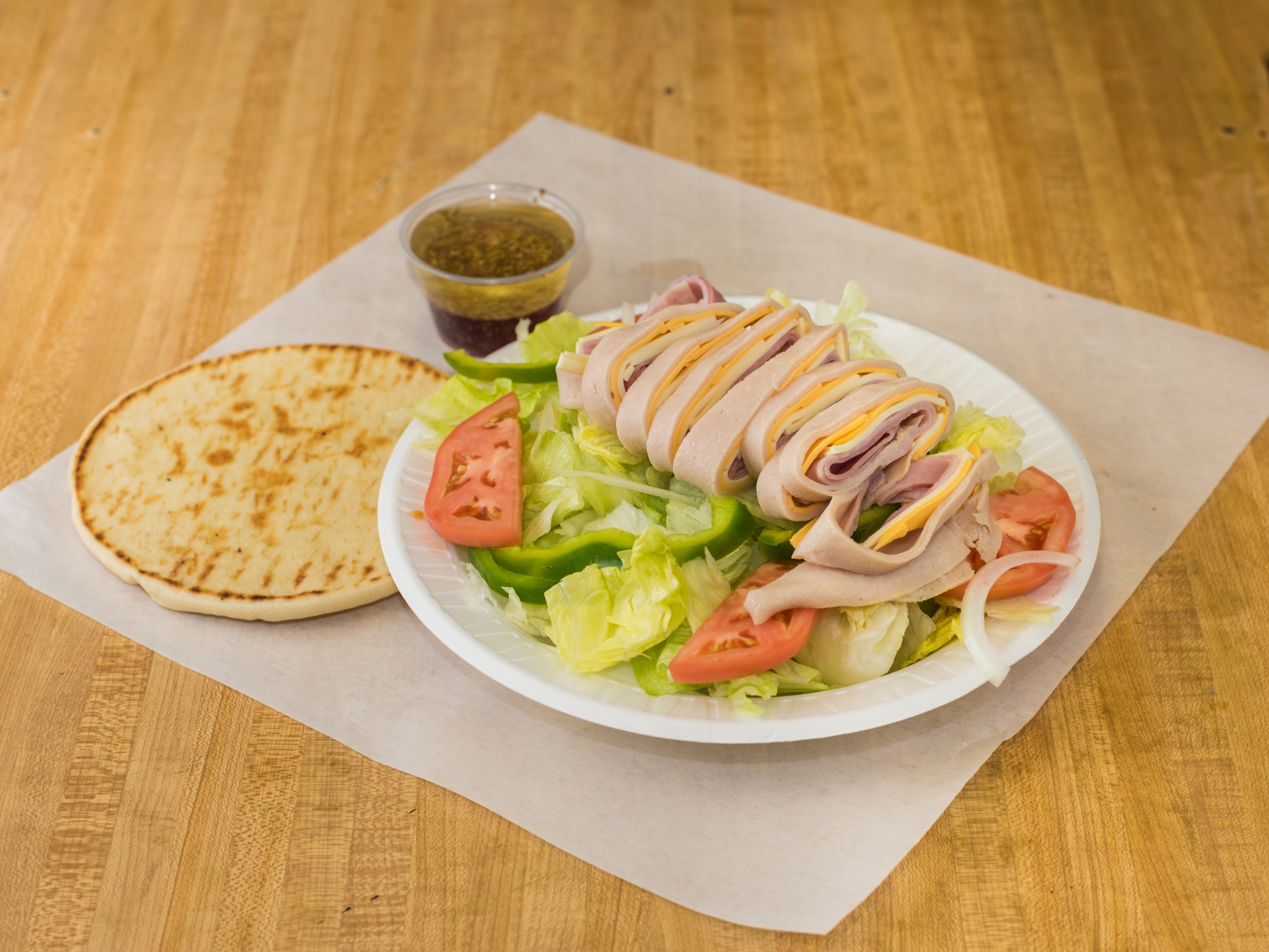 Order Julienne Salad food online from The Winking Dog store, Northlake on bringmethat.com