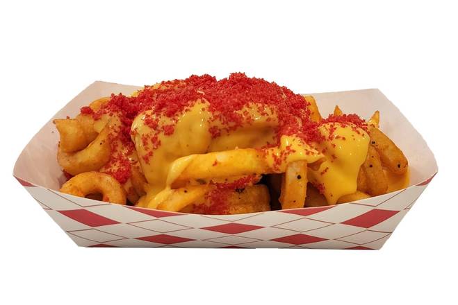 Order Deluxe Curly Fries food online from Stix store, Burlingame on bringmethat.com