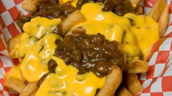 Order Chili Cheese Fries food online from Lenny Burgers store, Phoenix on bringmethat.com