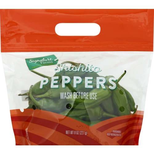 Order Signature Farms · Shishito Peppers (8 oz) food online from Safeway store, Grand Junction on bringmethat.com
