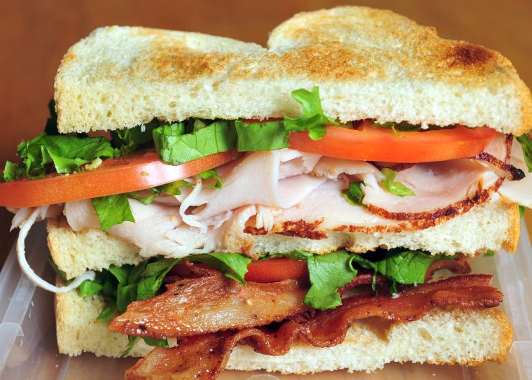 Order Turkey Club Sandwich food online from Rego Bagel store, Rego Park on bringmethat.com