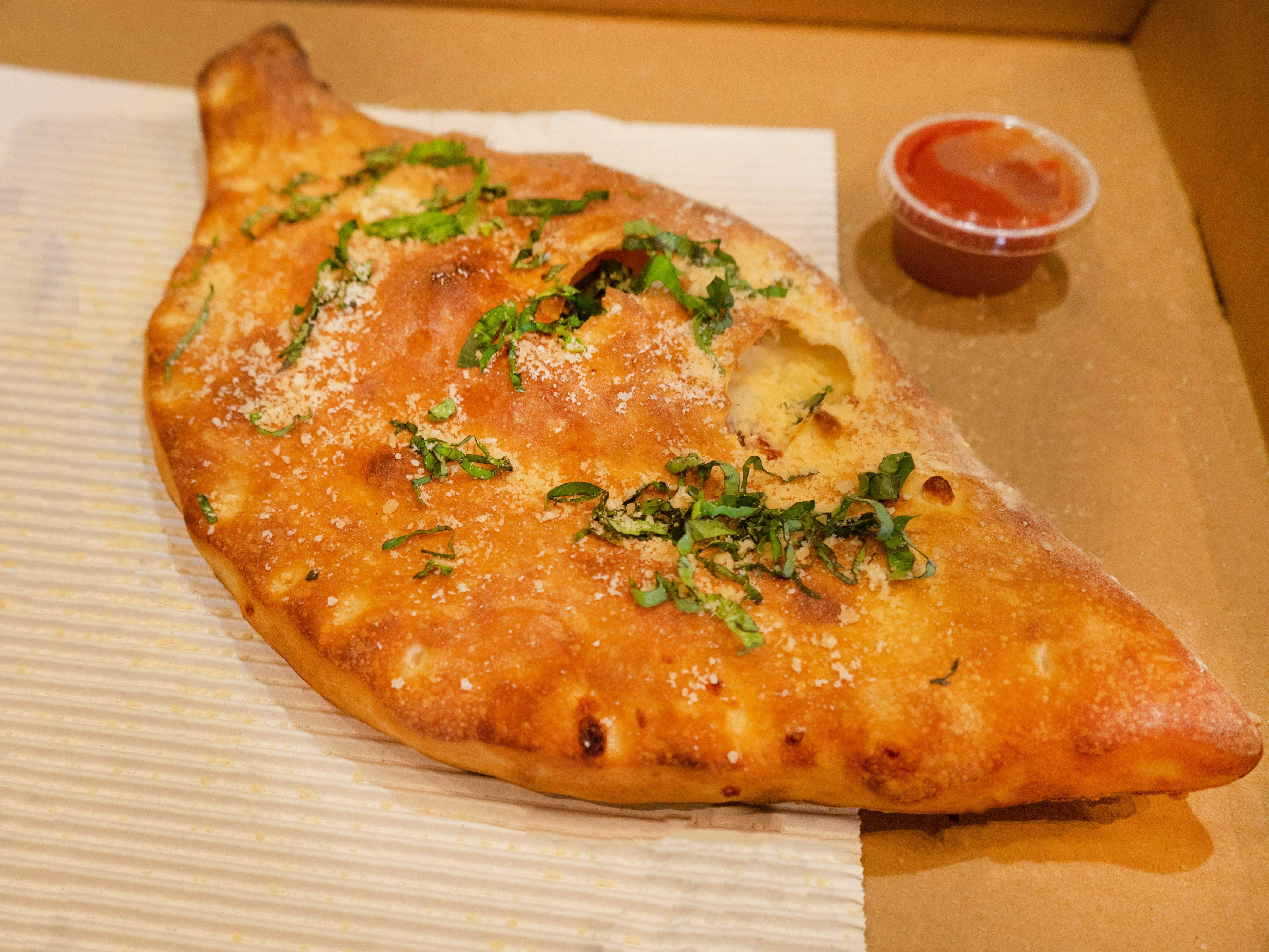 Order Brooklyn Calzone food online from Z Pizza store, San Diego on bringmethat.com