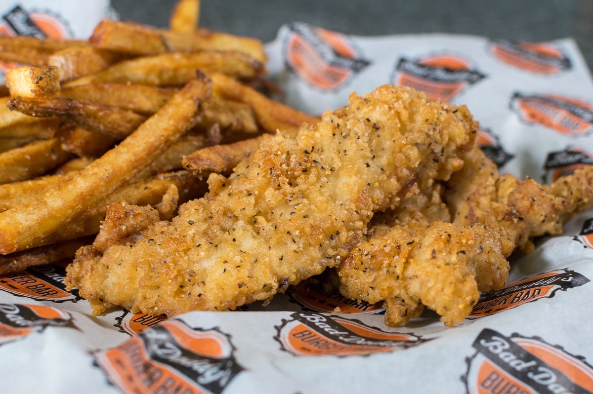 Order Kids Chicken Tenders food online from Bad Daddy Burger Bar store, Fort Collins on bringmethat.com